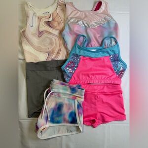 Girls' Gymnastics/Active Wear- Size 6/8 (Mainly fit like size 7)